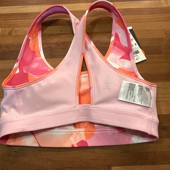 ID Ideology Floating Petals Medium Impact Sports Bra XS - Picture 5 of 7